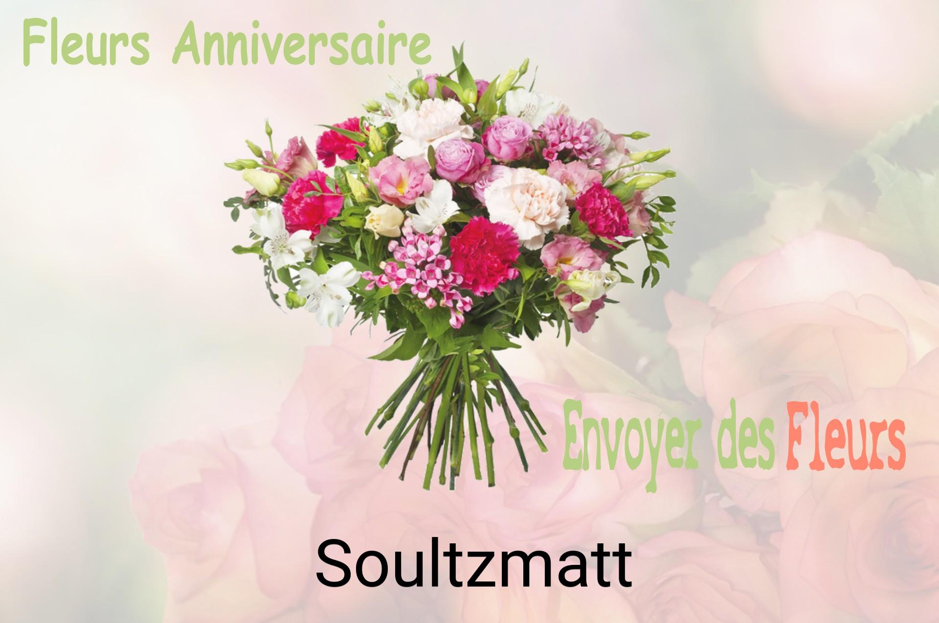 Bouquet de fleurs d’anniversaire livré à Soultzmatt